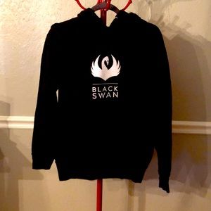 Black Swan hooded sweatshirt, Small